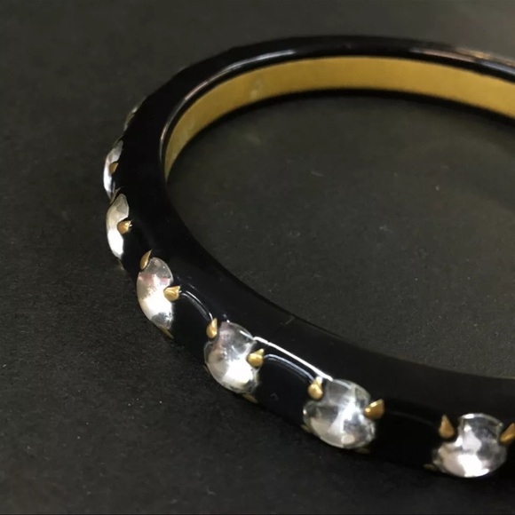 ❌❌SOLD❌❌CHANEL Vintage CC Logo Rhinestone Bangle Bracelet - Picture 3 of 7